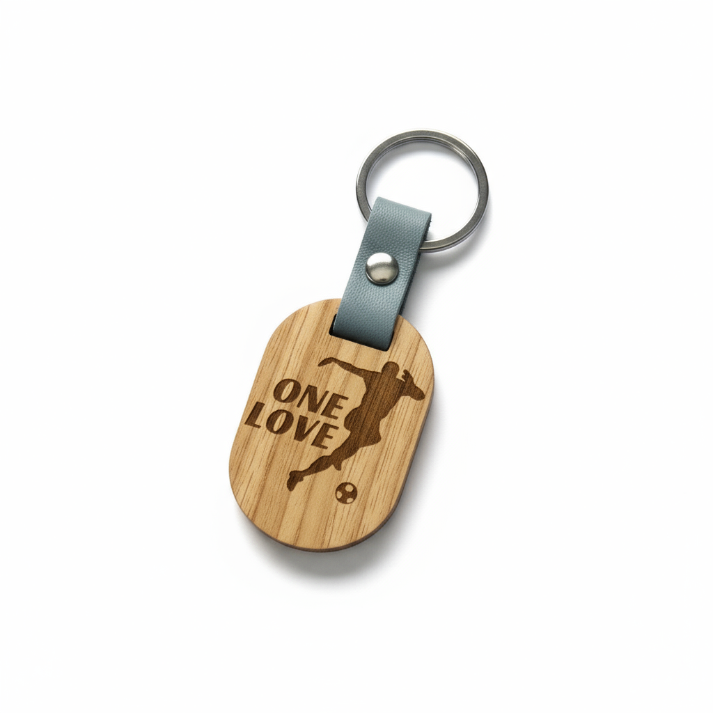 One Love Keychain